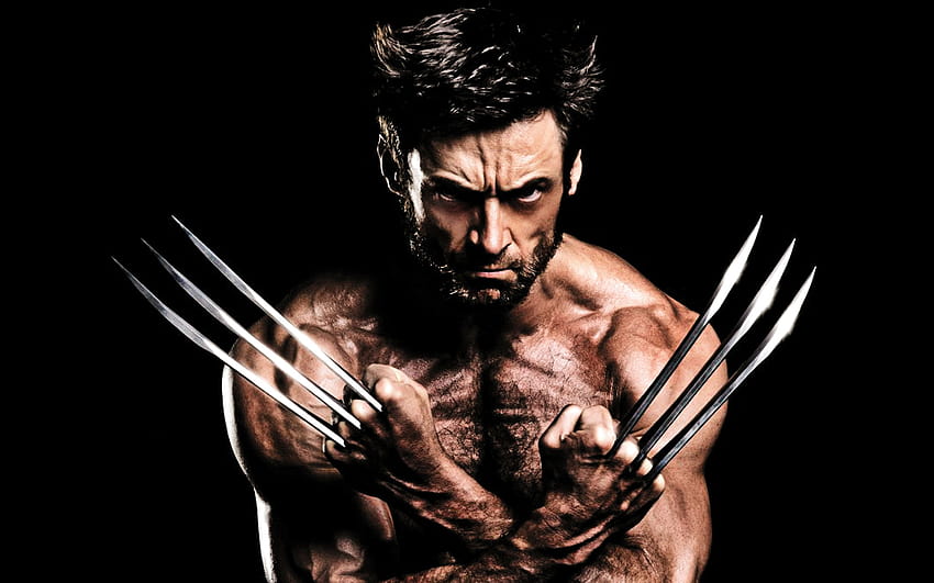 Zmęczenie Wolverine'a i obezwładnieni słabsi, chowane pazury Tapeta HD