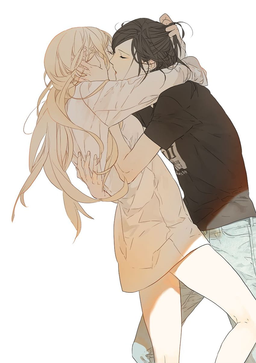 Yuri, Yuri Partout., yuri anime s'embrasser Fond d'écran de téléphone HD