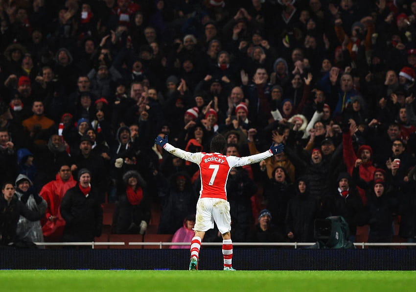 Czy fascynujący czas Tomasa Rosicky'ego w Arsenalu dobiega końca? Tapeta HD