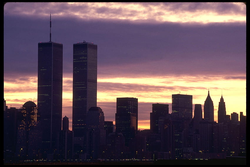 World Trade Center, skyline da cidade, torres gêmeas papel de parede HD