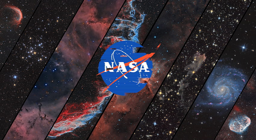 Glitched NASA, nasa space HD wallpaper