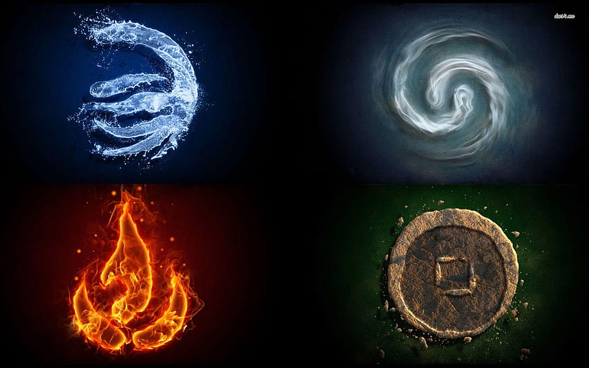 four elements Full and Backgrounds, the four elements HD wallpaper