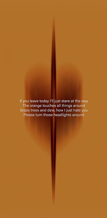 Pin by kimwest on Wallpaper  Orange quotes Quote aesthetic The weeknd  poster
