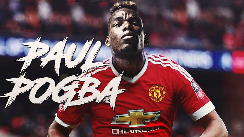 Paul Pogba Manchester United HD wallpaper