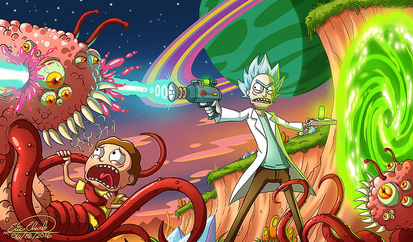 Rick And Morty Smith Adventures Rick And Morty , Rick And Morty art , Rick And Morty HD 월페이퍼