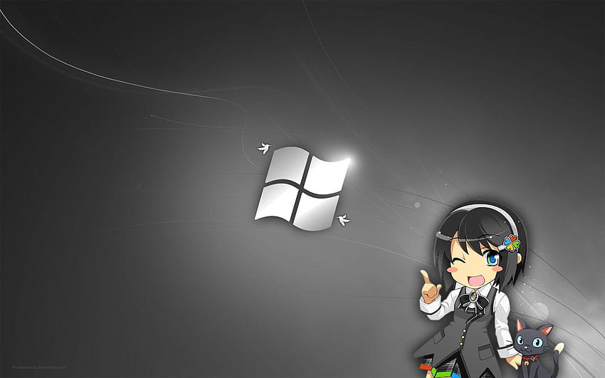 ระบบปฏิบัติการ Windows 7 อะนิเมะ วอลล์เปเปอร์ HD