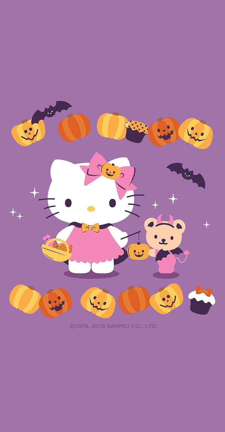 My Melody Halloween posted by Zoey Peltier HD phone wallpaper