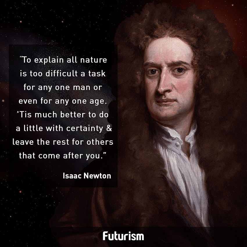 Isaac Newton Quotes HD phone wallpaper
