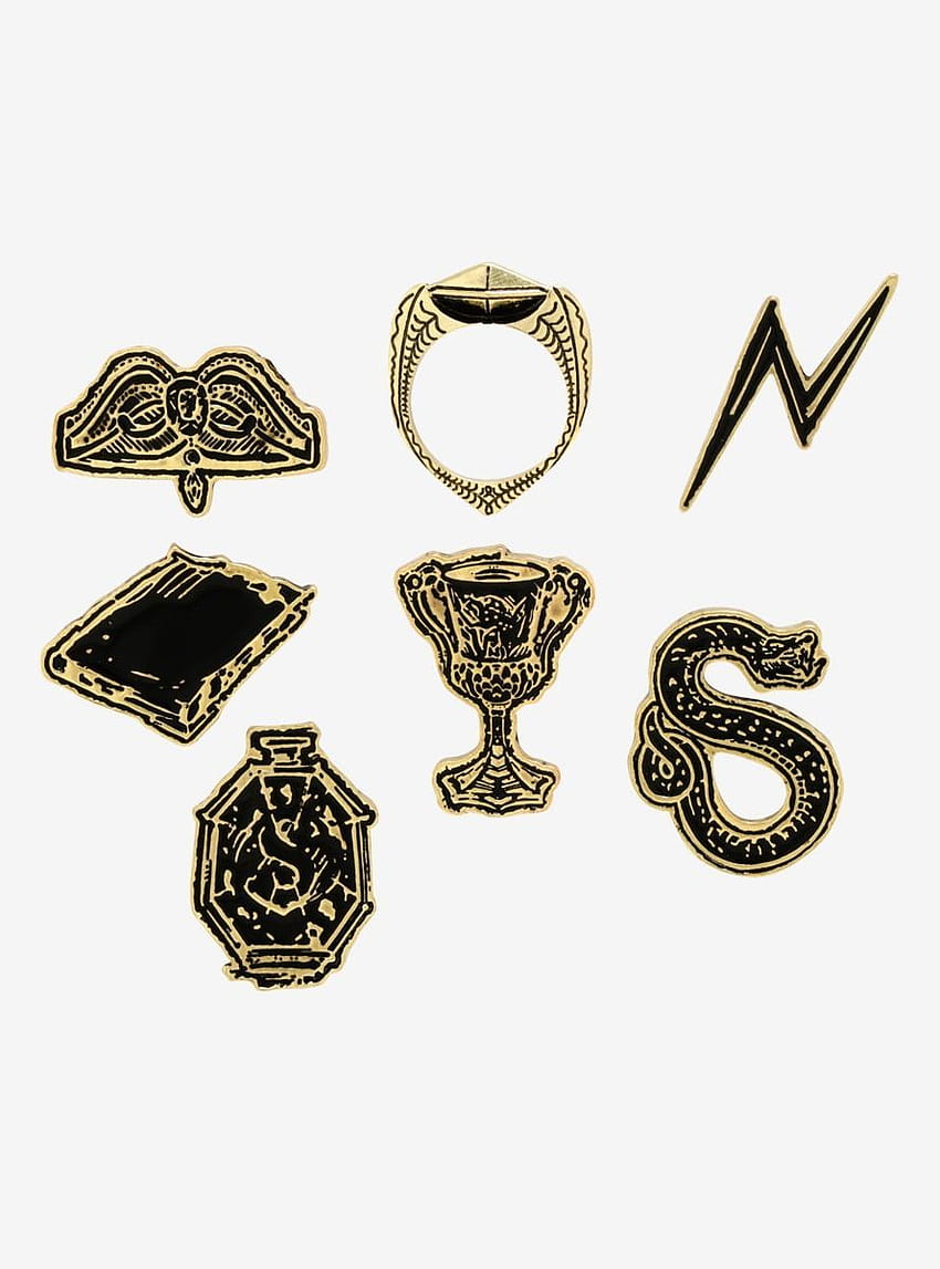 Harry Potter Horcrux Enamel Pin Set BoxLunch Exclusive [889x1200] for your , Mobile & Tablet HD phone wallpaper