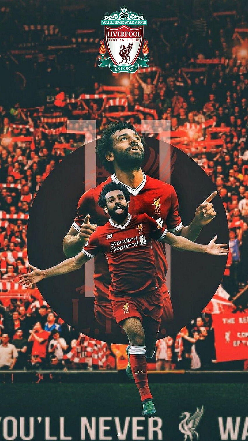 Liverpool Mohamed Salah Android, Liverpool 2019 Tapeta na telefon HD