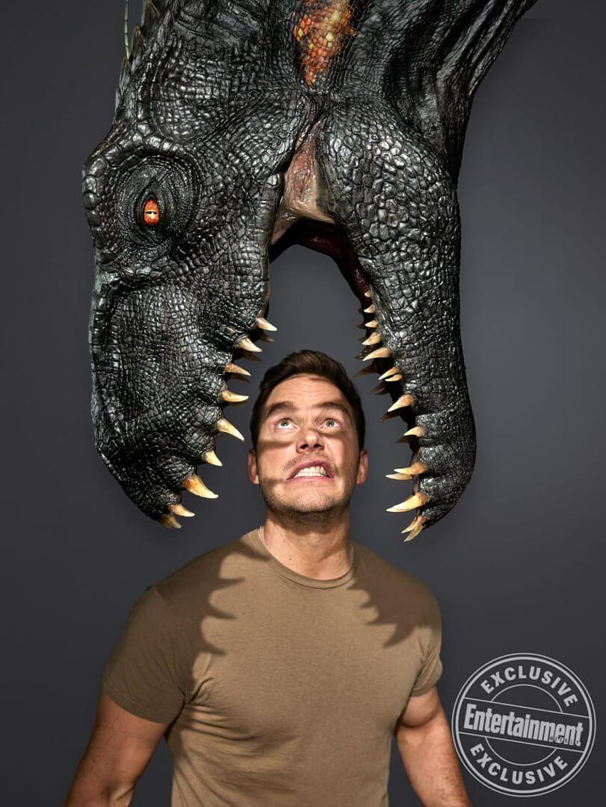 : Novo do elenco de Jurassic World: Fallen Kingdom e seu indoraptor Papel de parede de celular HD