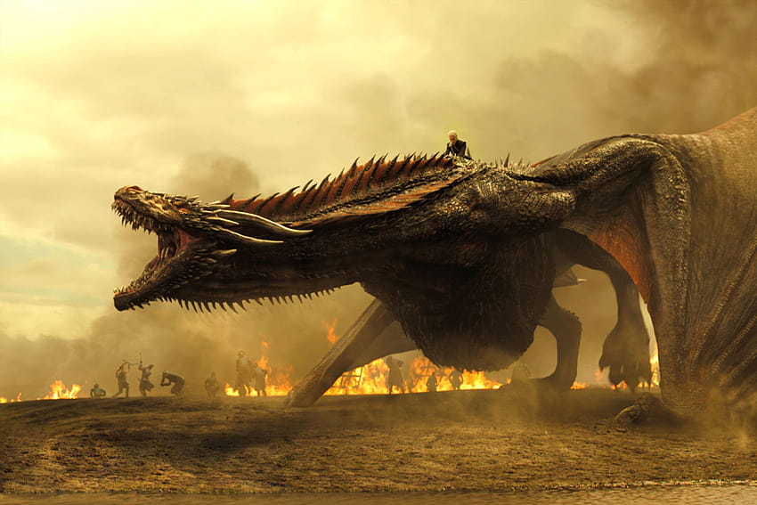 Game Of Thrones Season 7 Dragon And Khaleesi, game of thrones season 7 HD wallpaper