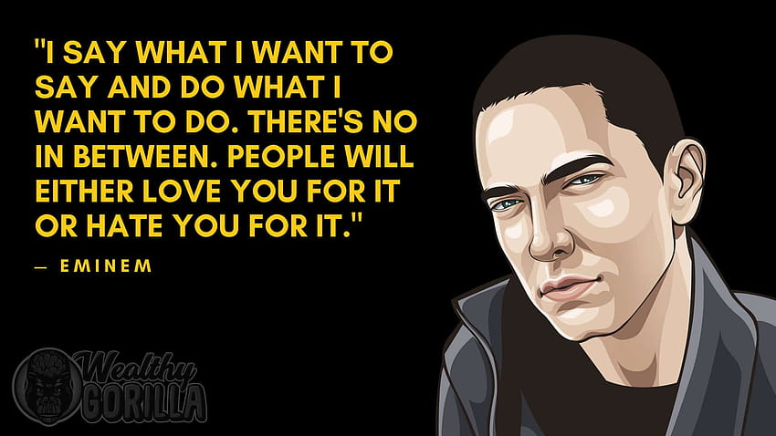 Eminem's Net Worth in 2019, eminem quotes tumblr HD wallpaper
