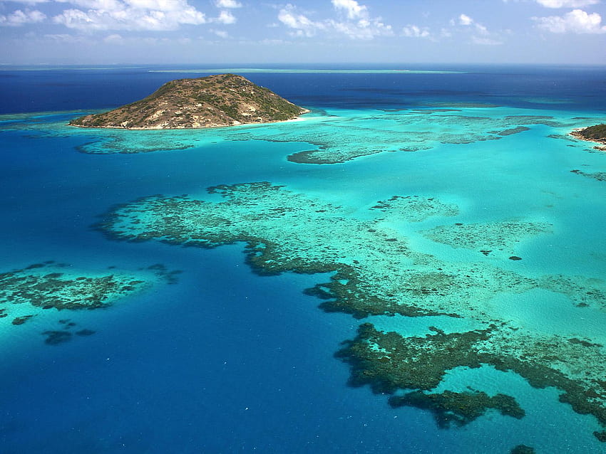 Australia Wielka Rafa Koralowa, park morski wielkiej rafy koralowej Tapeta HD