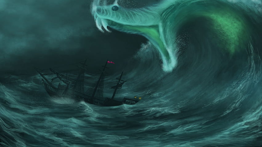 ArtStation Leviathan N E Moreno Fantasy im Jahr 2019 Kunstwerk [1920 x 1433] für Ihr Handy und Tablet, Ghost Leviathan HD-Hintergrundbild