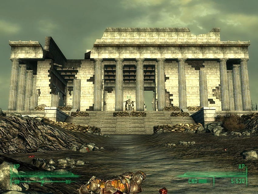Fallout 3, паметник на Линкълн HD тапет