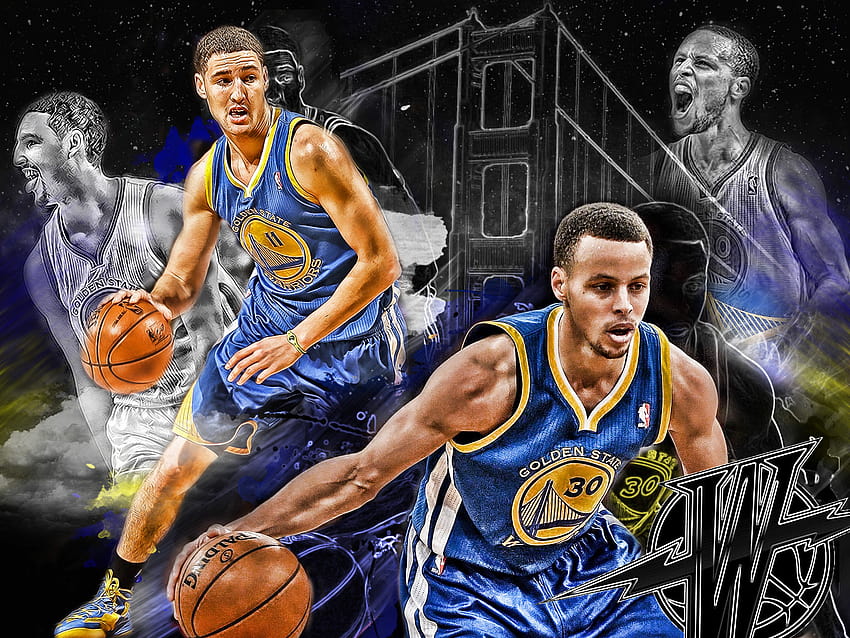 Steph Curry and Klay Thompson on Behance, stephen curry and klay thompson HD wallpaper