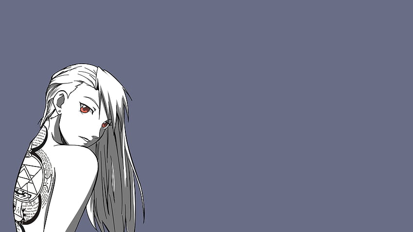 Karakter anime wanita, Riza Hawkeye, Full Metal Alchemist, sederhana Wallpaper HD