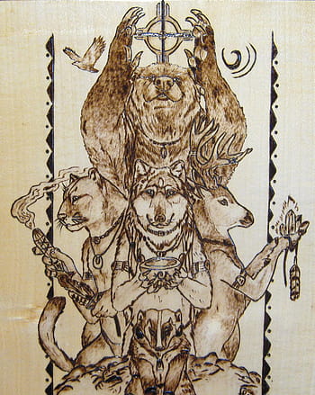 Indean tattoo pole spirit animal idea  Sleeve tattoos Spirit tattoo Totem  tattoo