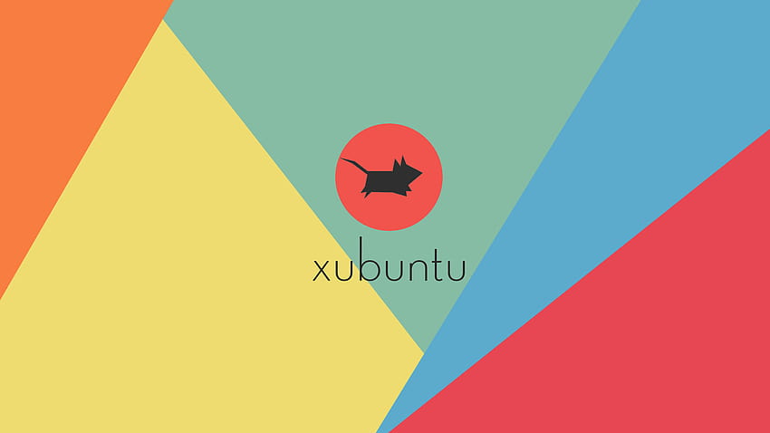 Xfce, Xubuntu, Linux, Material style, Flatdesign, Ubuntu HD тапет