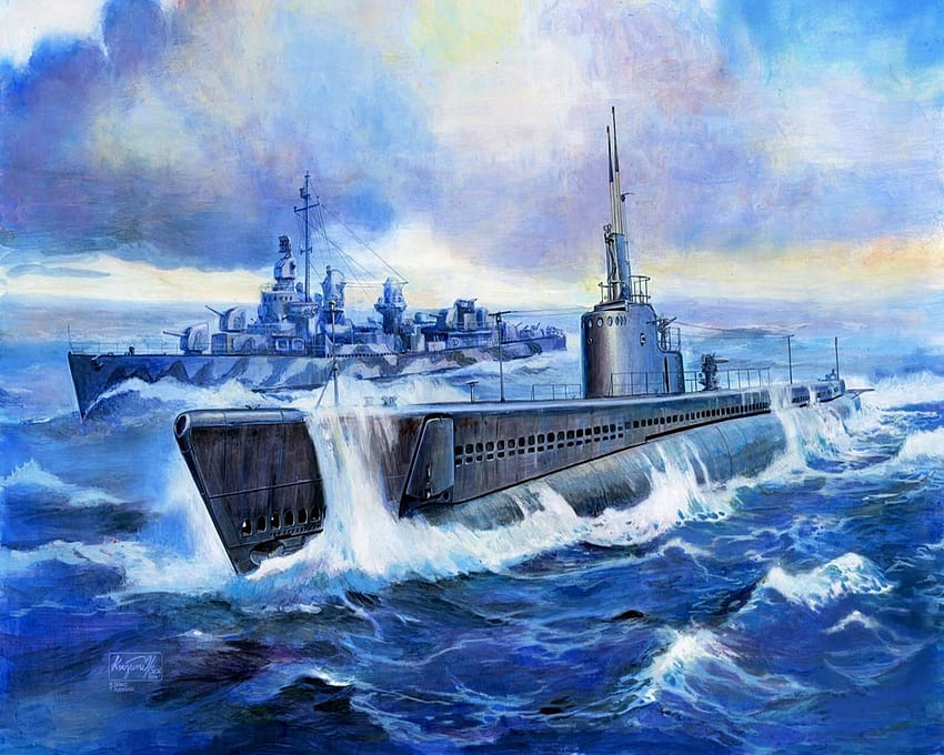 潜水艦 ガトウ級潜水艦、 高画質の壁紙