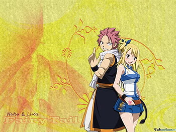 7348 lucy y natsu, lucy and natsu HD phone wallpaper