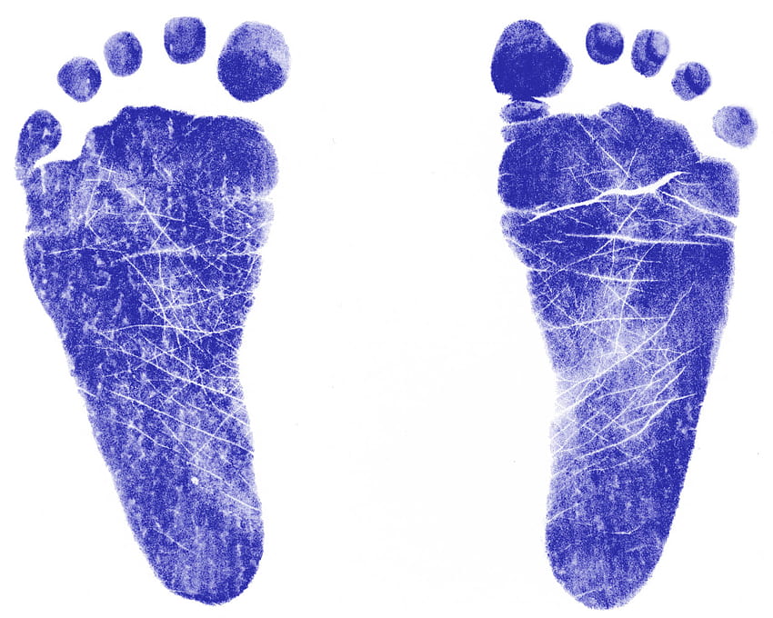 Baby Footprints Backgrounds for Powerpoint Templates, foot prints HD wallpaper
