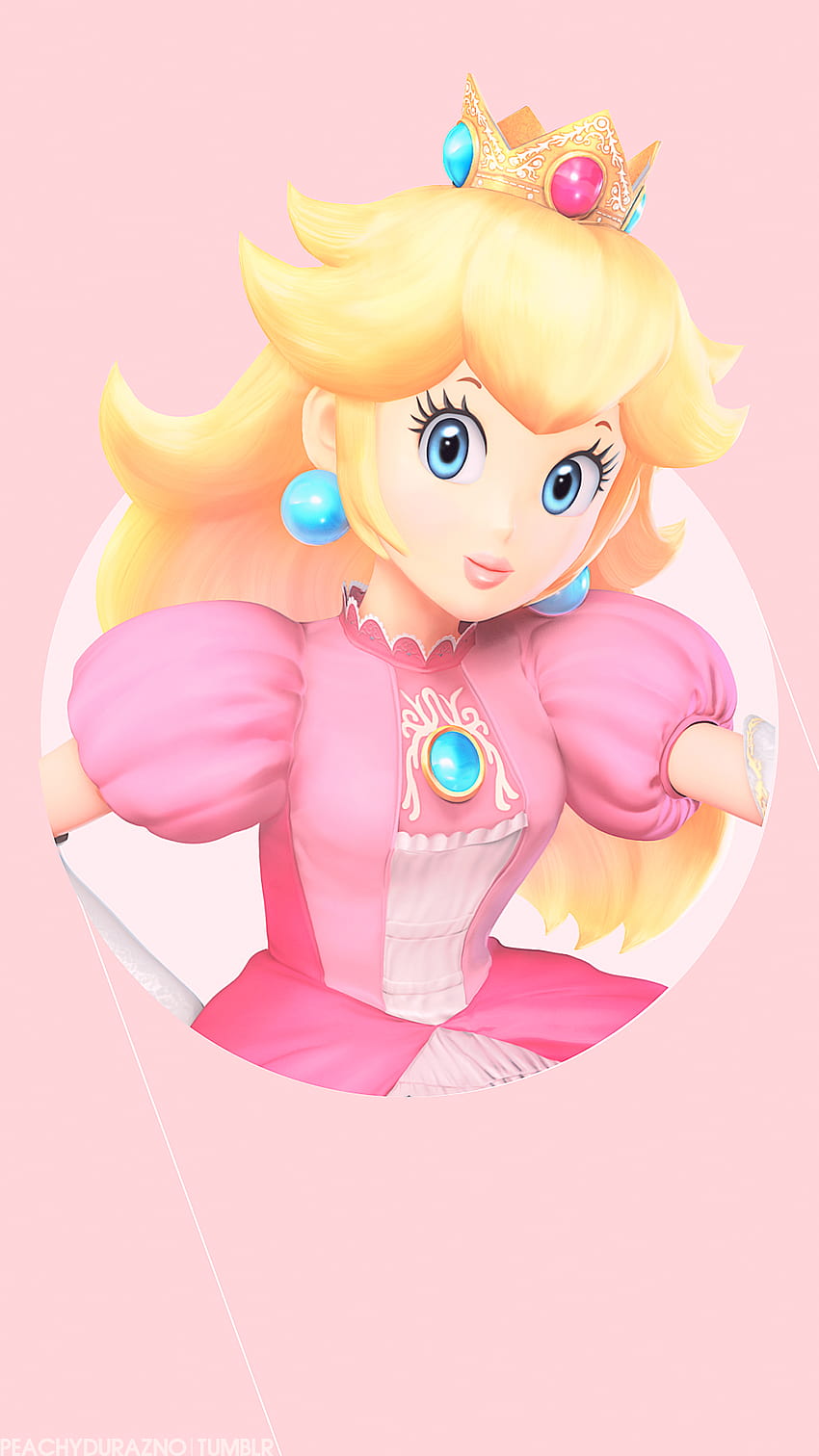 Princess Peach Phone HD phone wallpaper