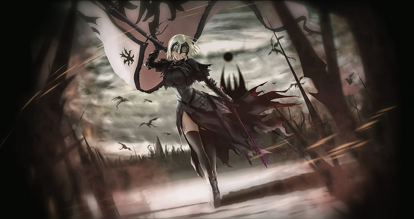 Hunt Time Jeanne Ruler Avenger Fate Grande Order , Anime, Backgrounds, and HD wallpaper