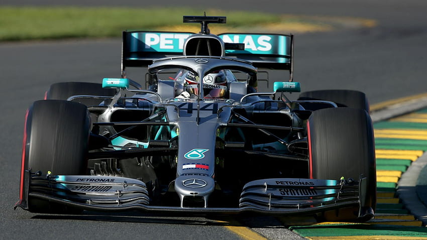 F1 Grand Prix von Australien: Lewis Hamilton holt die Pole als Ferrari, Lewis Hamilton 2019 HD-Hintergrundbild