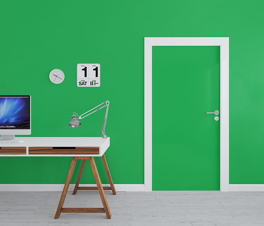 Peel and Stick GREEN SCREEN Chroma Key Green Solid HD wallpaper