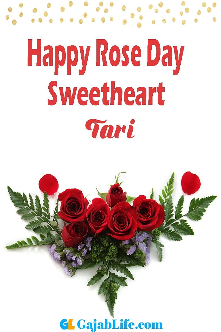 Tari Happy Rose Day 2020 , wishes, messages, status, cards HD ...