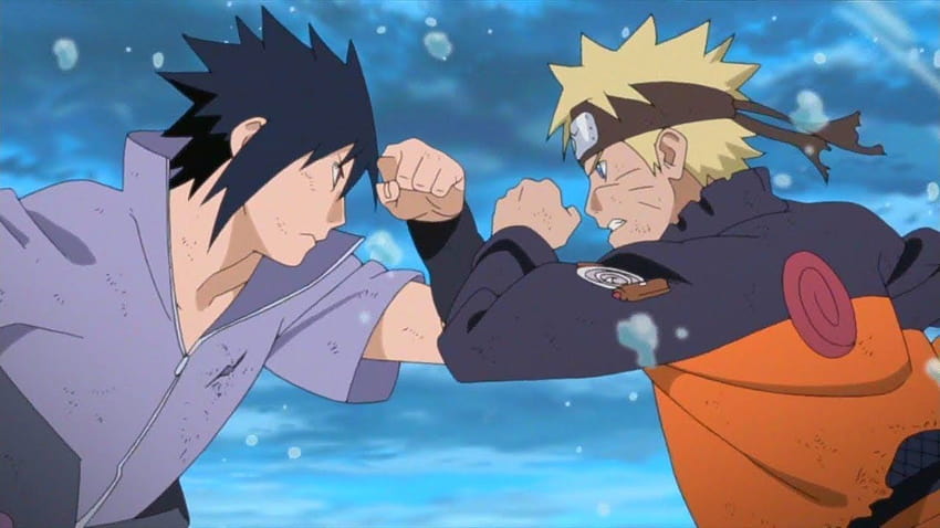 Naruto vs Sasuke Final Battle, sasuke dan naruto battle terakhir Wallpaper HD