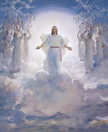 jesus christ in heaven wallpaper