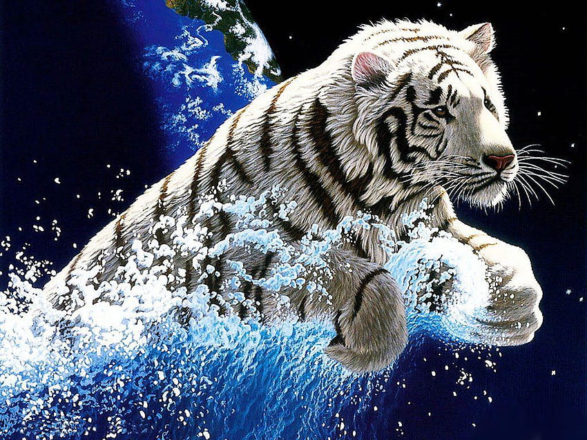 Tiger For Group, best 3d tiger for HD wallpaper | Pxfuel