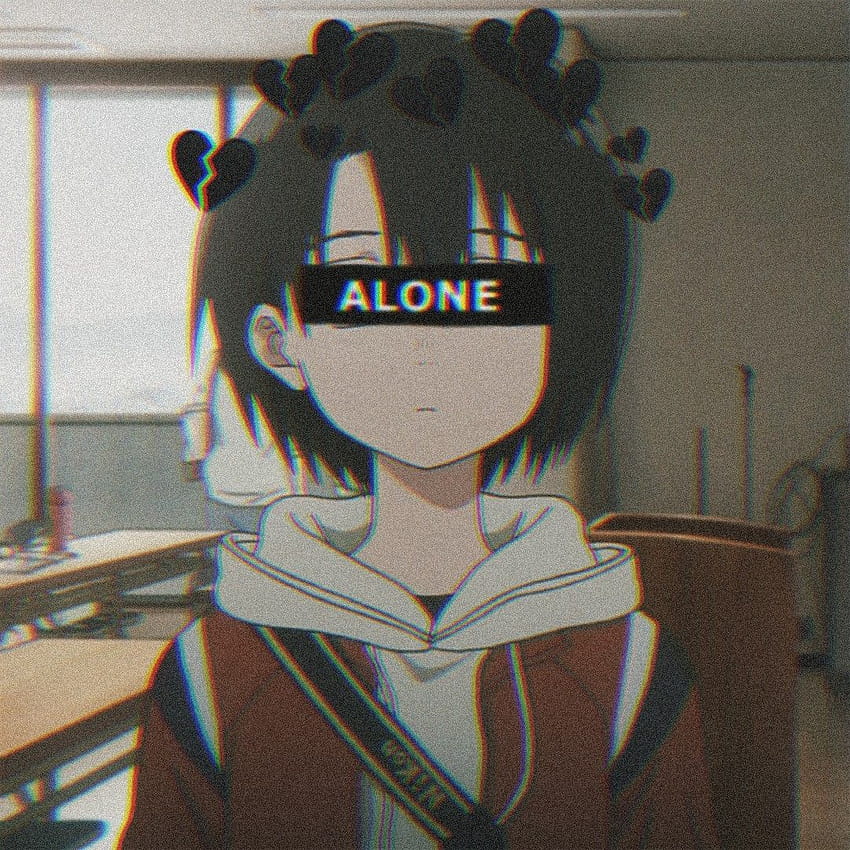 Pin em Anime Icons, dark sad anime aesthetic HD phone wallpaper