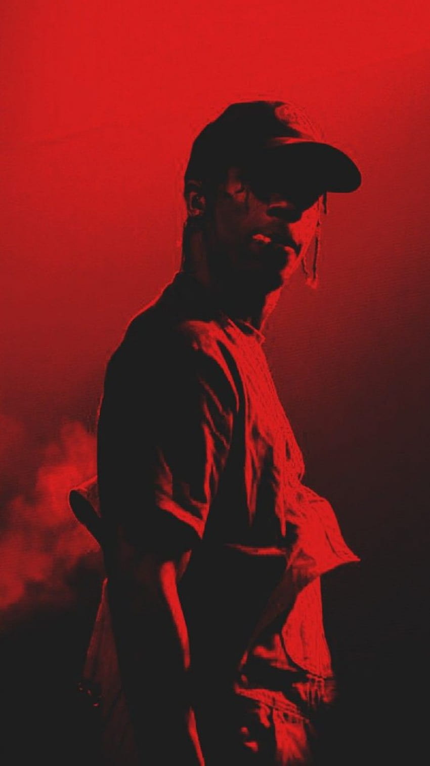 Red Aesthetic Rapper, rapper pfp HD phone wallpaper