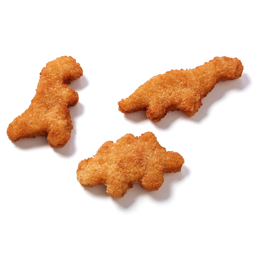 We Live in a Golden Age of Dinosaur Chicken Nuggets, dino chicken nuggets HD phone wallpaper