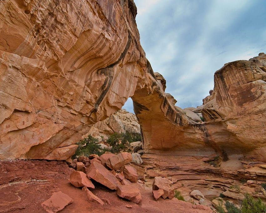 1280x1024 Hickman Bridge Capitol Reef PC and Mac, capitol reef national park HD wallpaper