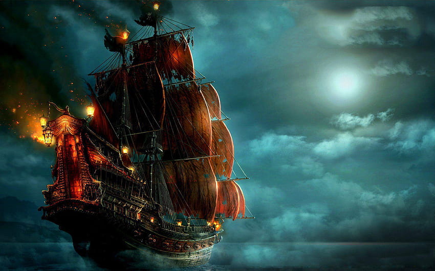 29 Pirates Of The Caribbean, bajak laut karibia Wallpaper HD