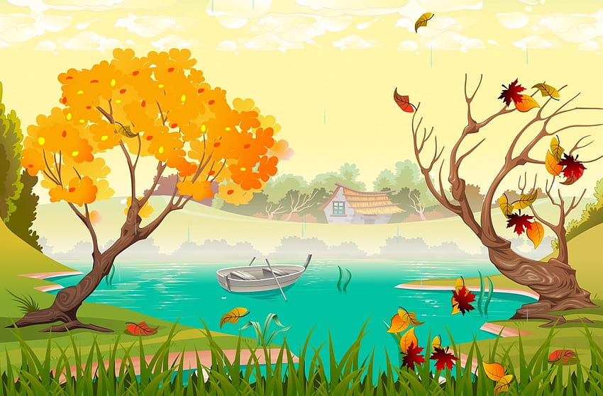 Seasons Autumn Live, basic autumn cartoon HD wallpaper | Pxfuel