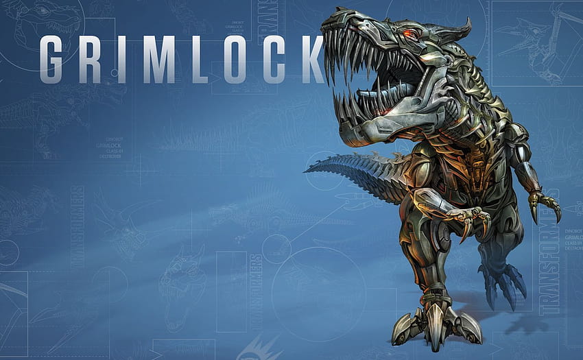 GRIMLOCK, personajes de la era de la extinción de transformers fondo de pantalla