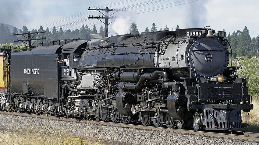 2560x1440 trenes locomotoras locomotoras de vapor union pacific 4664 mazo locomotoras..., chico grande 4014 fondo de pantalla