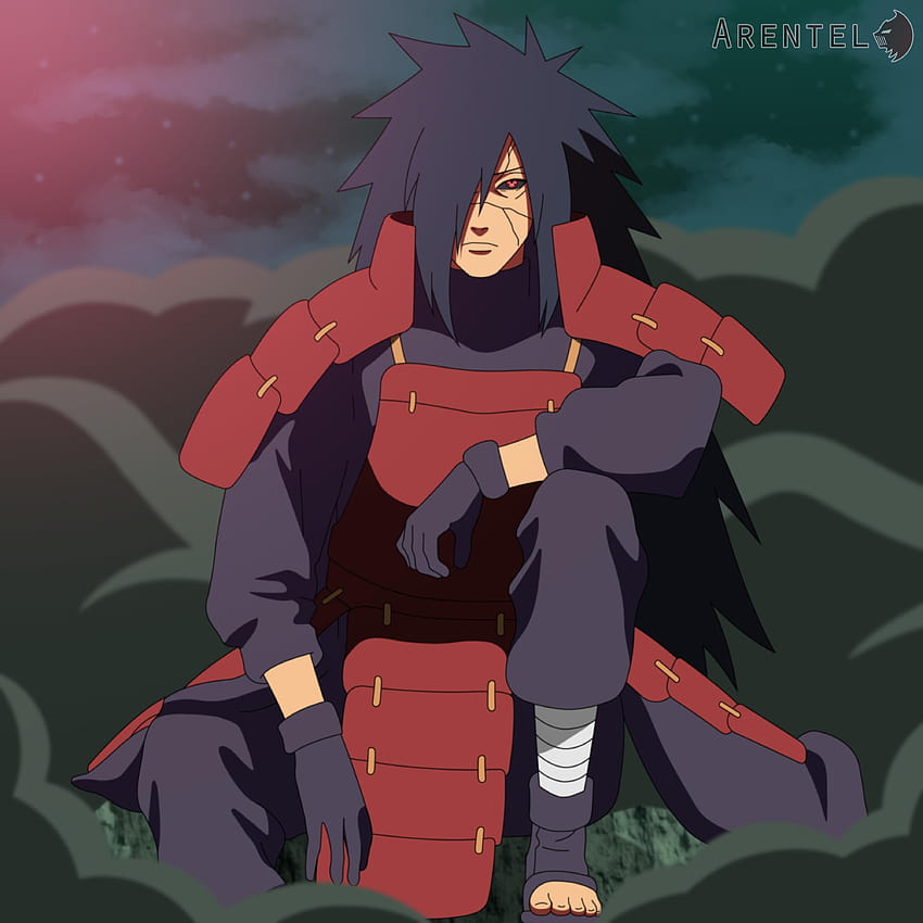 Meine Version von sitzendem Madara: r/Naruto, sitzendes Madara HD-Handy-Hintergrundbild