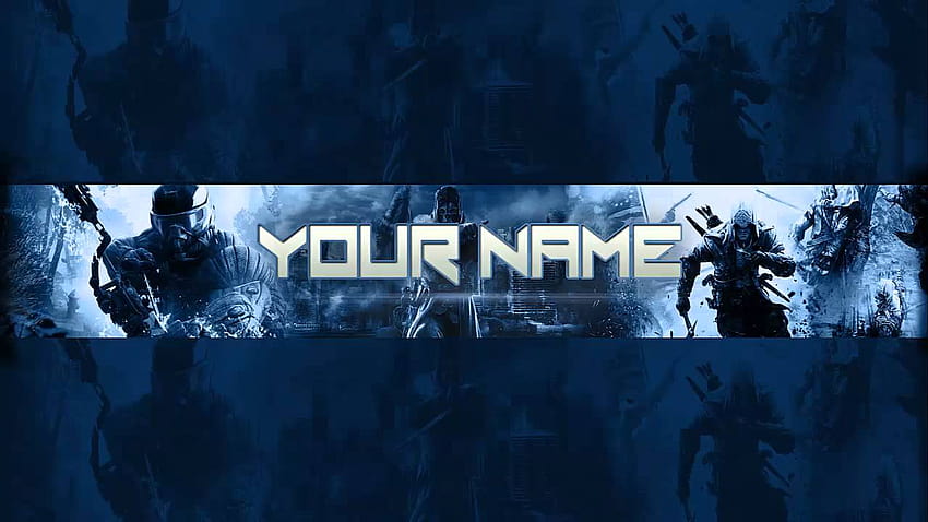 hop Gaming Banner/Channel Art Template, gaming channel art HD wallpaper