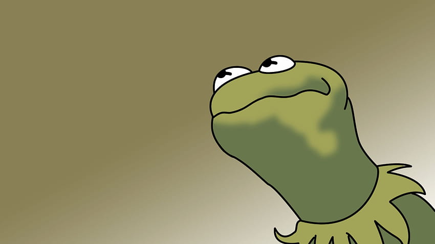 Sfondi meme divertenti Beautiful Kermit the Frog Cave 2019, meme rana Sfondo HD