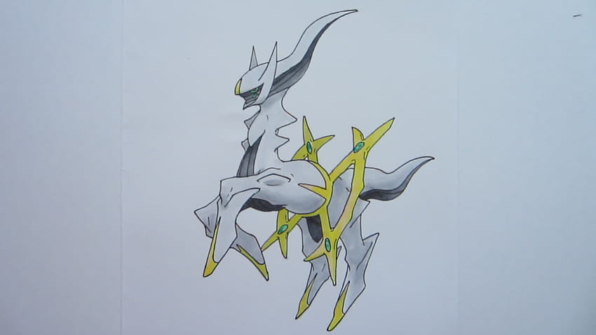19 Pokemon Arceus, pokemon çizimi HD duvar kağıdı