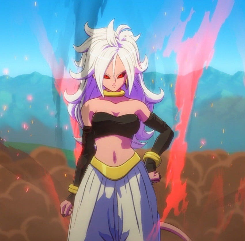 Android 21 From Dragon Ball Fighterz Her Design Omg Android 21 Dragon Fighterz Hd Wallpaper