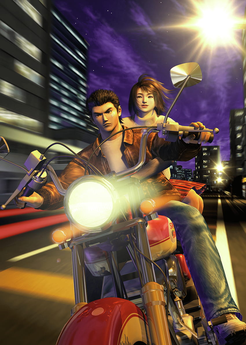 Shenmue Ryo and Nozomi and backgrounds, shenmue i ii HD phone wallpaper