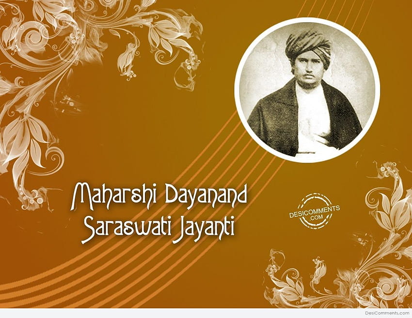 Wishing You And Your Family A Very Happy Maharshi Dayanand, maharishi dayanand saraswati jayanti HD wallpaper